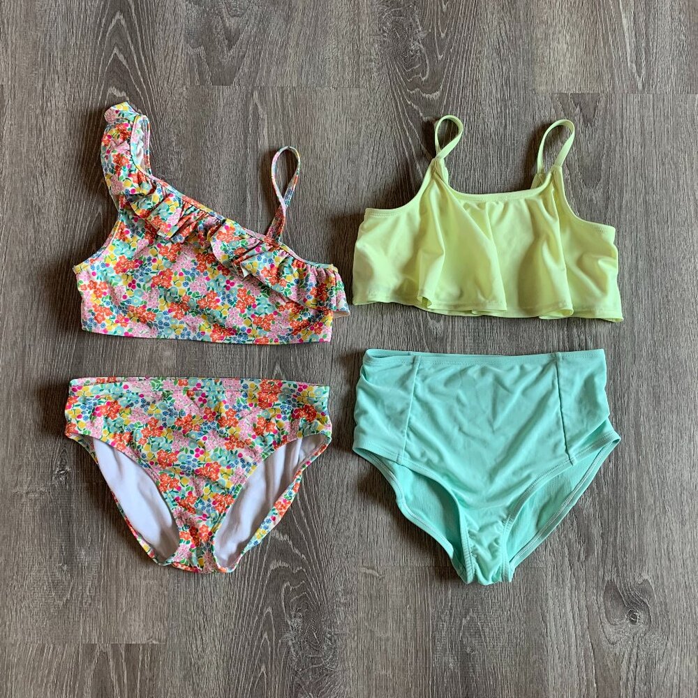 Mini Boden / Gap Kids / Lot of 2 Swimsuits Bikinis